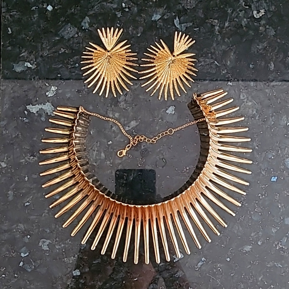 African style gold jewelry